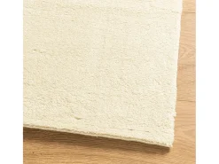 Prolenta Premium - Alfombra de pelo corto suave lavable HUARTE crema 140x200 cm