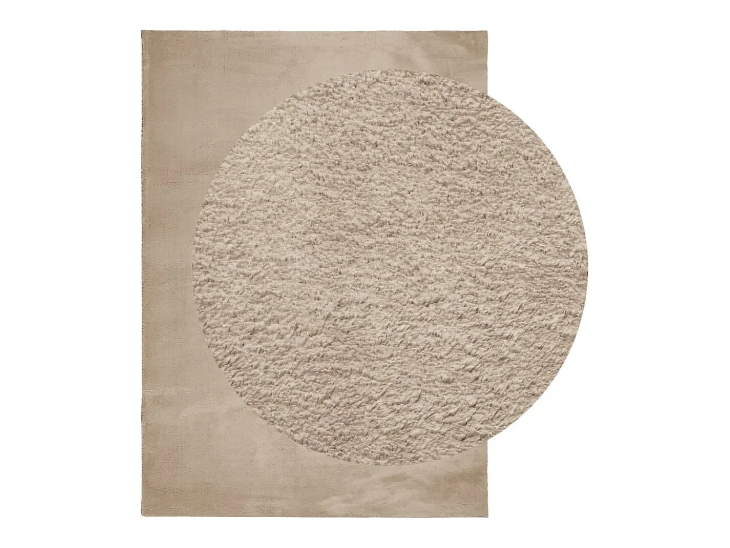 Prolenta Premium - Alfombra de pelo corto suave lavable HUARTE arena 240x340 cm