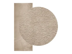 Prolenta Premium - Alfombra de pelo corto suave lavable HUARTE arena 80x200 cm