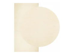 Prolenta Premium - Alfombra de pelo corto suave lavable HUARTE crema 100x200 cm