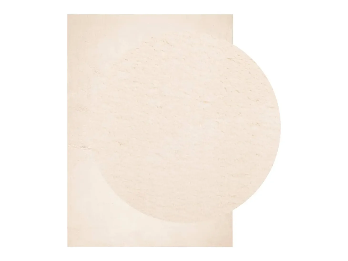 Prolenta Premium - Alfombra de pelo corto suave lavable HUARTE beige 240x340 cm