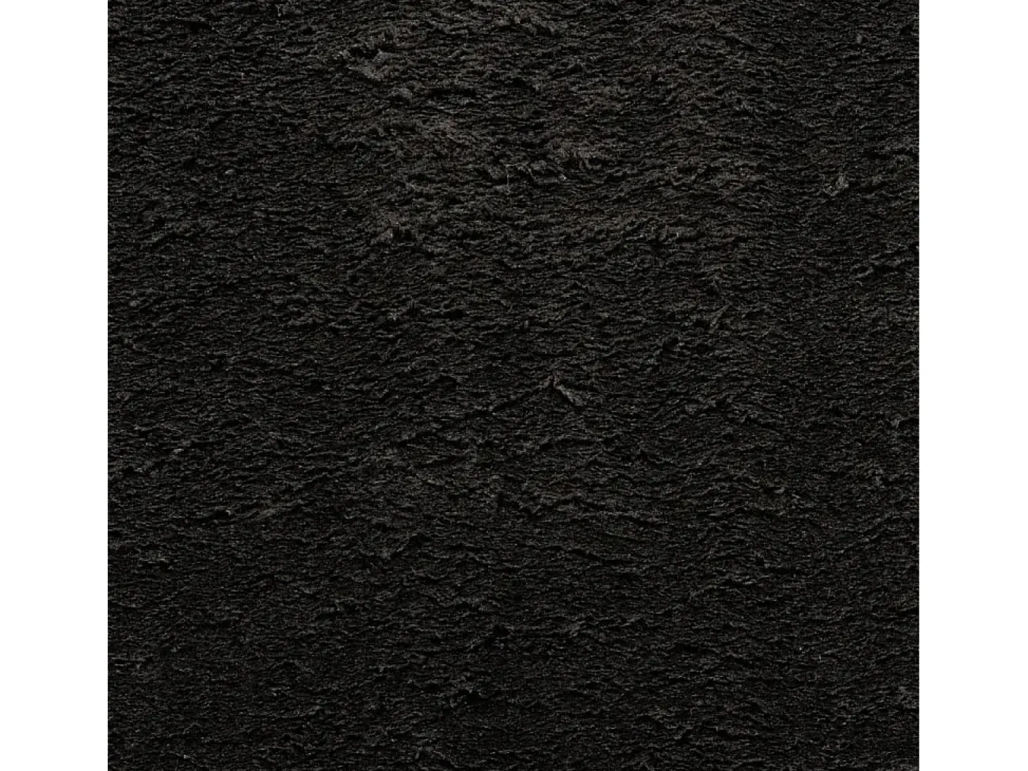 Prolenta Premium - Alfombra de pelo corto suave lavable HUARTE negro 80x150 cm