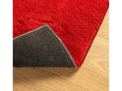 Prolenta Premium - Alfombra de pelo corto suave lavable HUARTE rojo 240x240 cm