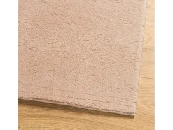 Prolenta Premium - Alfombra de pelo corto suave lavable HUARTE rosado 80x250 cm