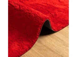 Prolenta Premium - Alfombra de pelo corto suave lavable HUARTE rojo 200x200 cm