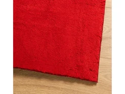Prolenta Premium - Alfombra de pelo corto suave lavable HUARTE rojo 200x200 cm
