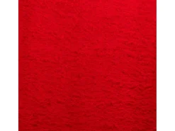 Prolenta Premium - Alfombra de pelo corto suave lavable HUARTE rojo 200x200 cm
