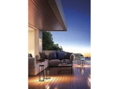 Pronto farola solar antracita 2,2w led bateria IP54 h. 52,5 cm