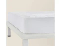 Protector colchón acolchado Triple Barrera 150x196 cm impermeable y transpirable