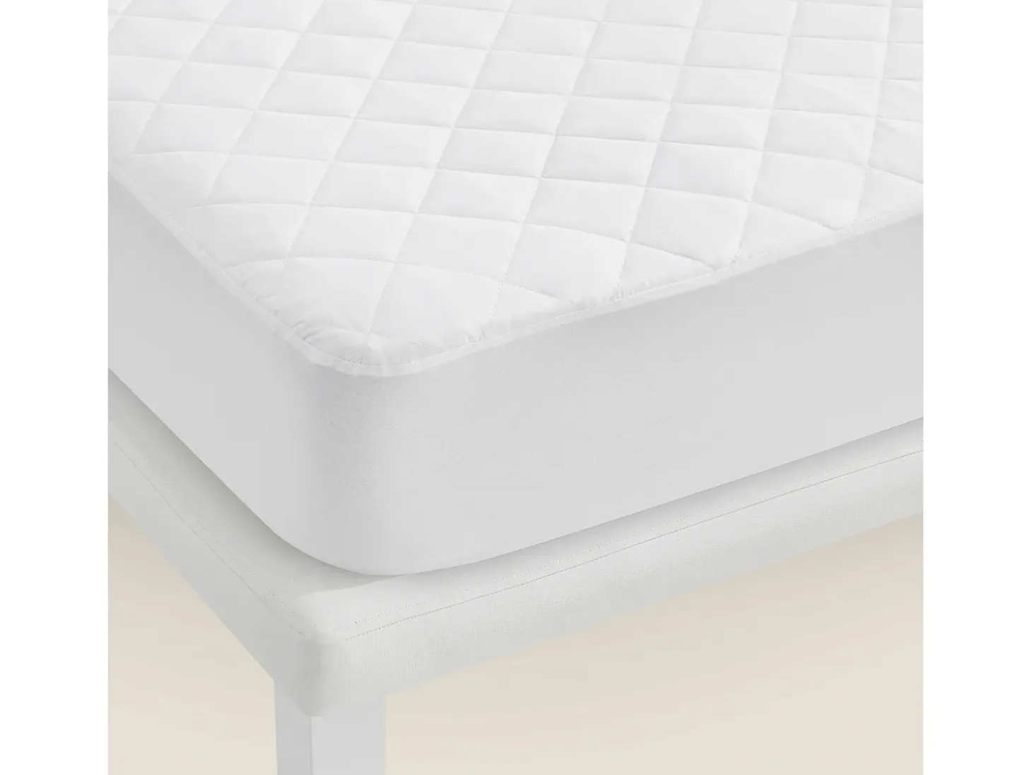 Protector colchón 150x196cm| PIKOLIN HOME| Impermeable| Hasta 32cm