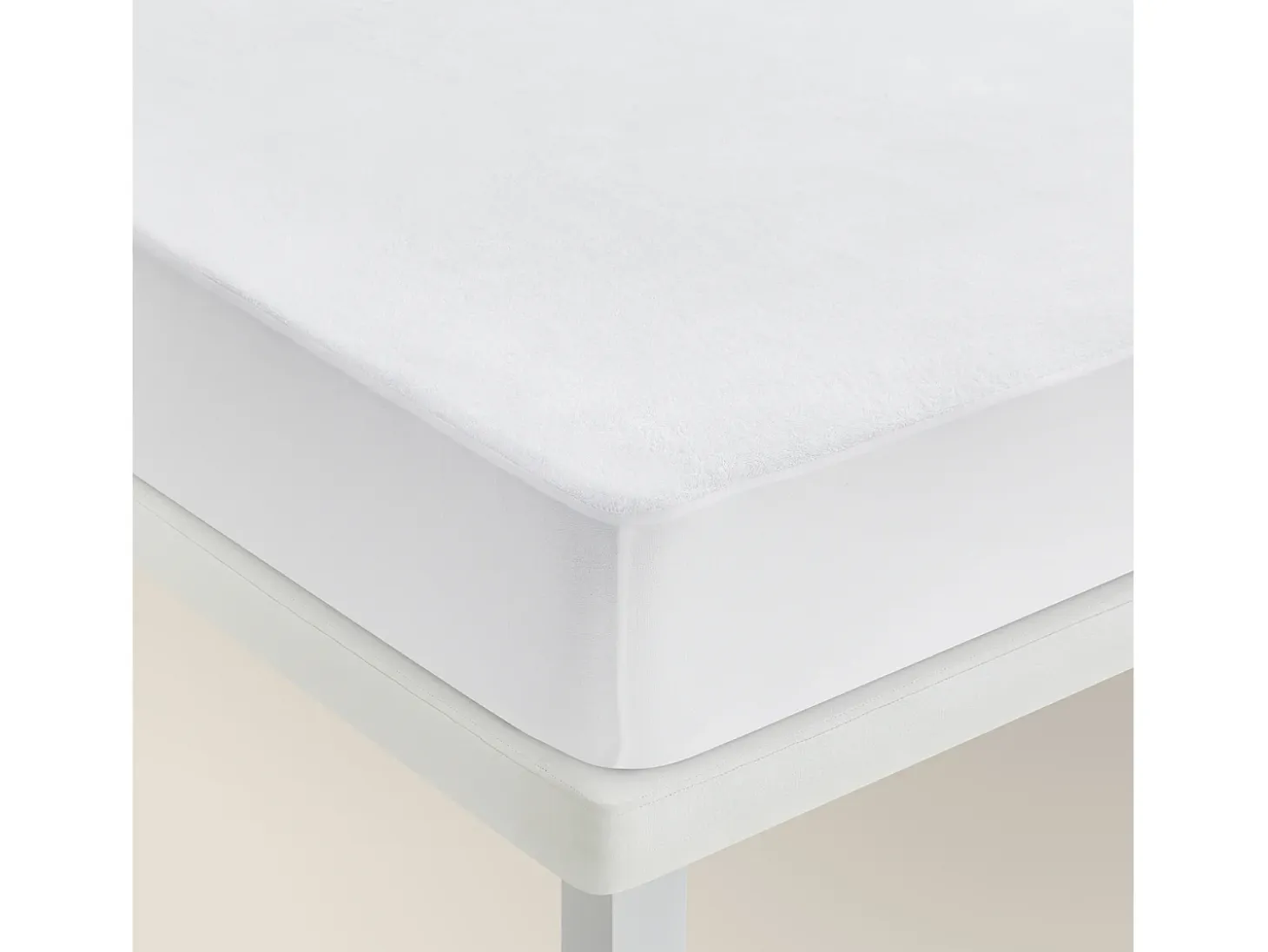 Protector de colchón 140x196cm| PIKOLIN HOME| Algodón Rizo| 32cm