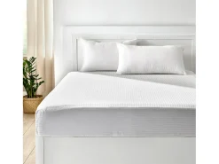 Protector de colchón 80x196cm| PIKOLIN HOME| 100% Algodón| Hasta 32cm