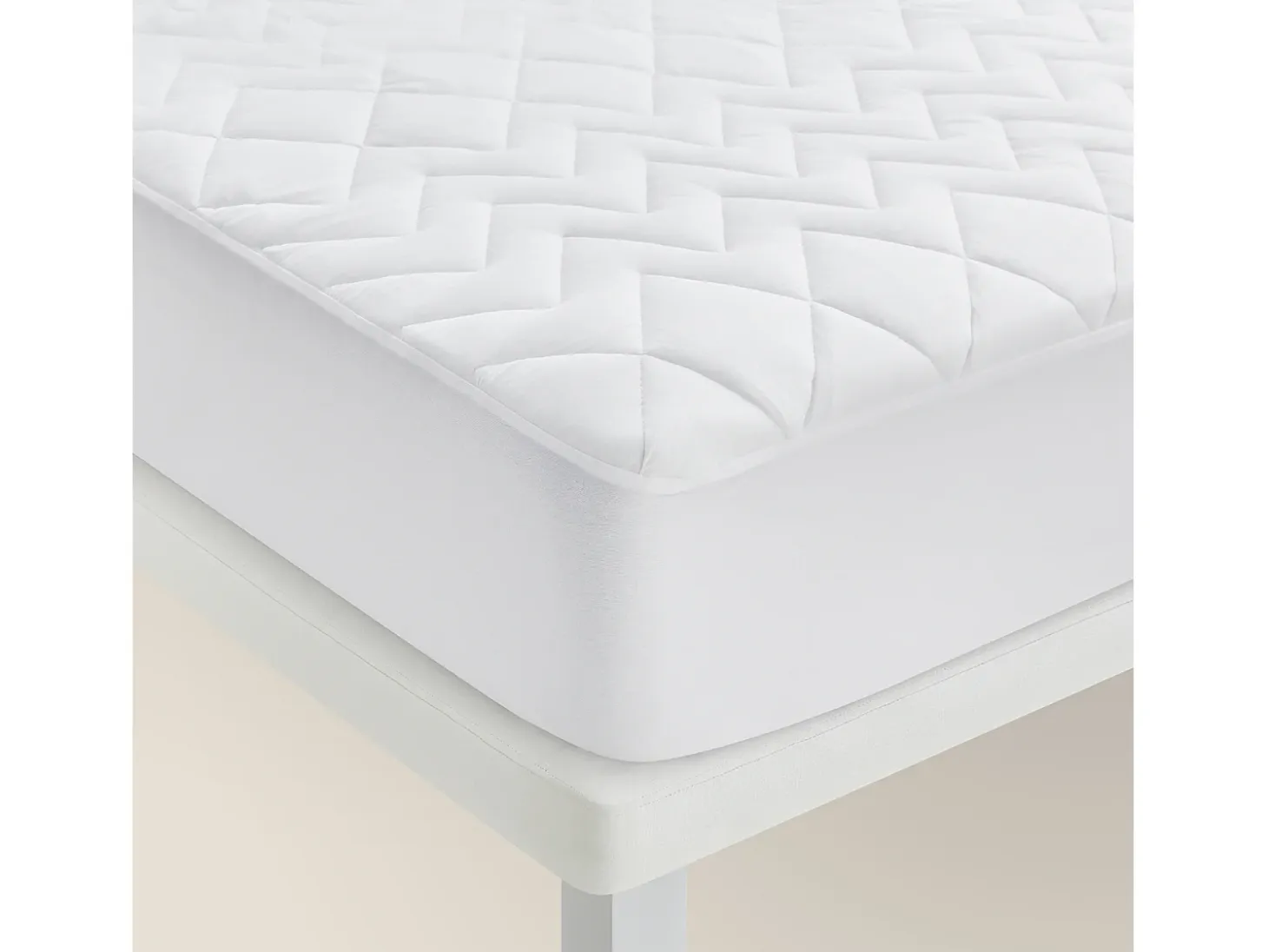 Protector de colchón 135x196cm| PIKOLIN HOME| Hasta 45cm| Transpirable