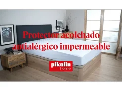Protector de colchón 140x196cm| PIKOLIN HOME| Impermeable| Hasta 32cm