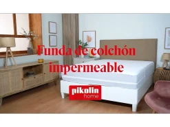 Protector de colchón 160x196cm| PIKOLIN HOME| Hasta 34cm| Impermeable