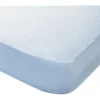 Protector impermeable de 150x190-200 cm de algodón rizo de alto gramaje en blanco Vent