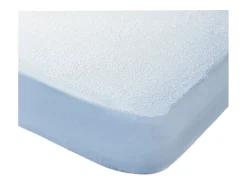 Protector impermeable de 150x190-200 cm de algodón rizo de alto gramaje en blanco Vent