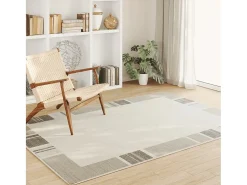 Ralph Alfombra interior exterior antideslizante pelo corto 160x230 cm