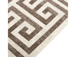 Ralph Alfombra interior exterior antideslizante pelo corto 160x230 cm