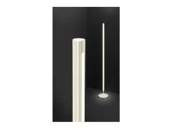 Ray - Lámpara de pie LED regulable de 25 W, 3000 K, 2000 lm, 160 cm de alto, interruptor de pie - Perenz - Naranja