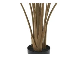 Árbol artificial de plátano con maceta - Ancho 60 x Prof. 60 x Alt. 160 cm - Dorado - NENDAZ