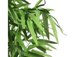 Árbol de bambú artificial con 240 hojas verde 80 cm ES638011