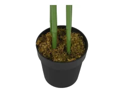 Árbol de bambú artificial con 240 hojas verde 80 cm ES638011