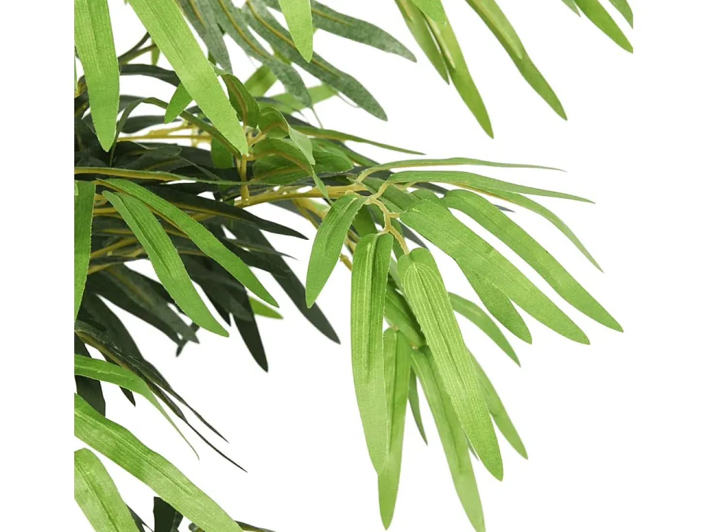 Árbol de bambú artificial con 730 hojas verde 120 cm ES155663