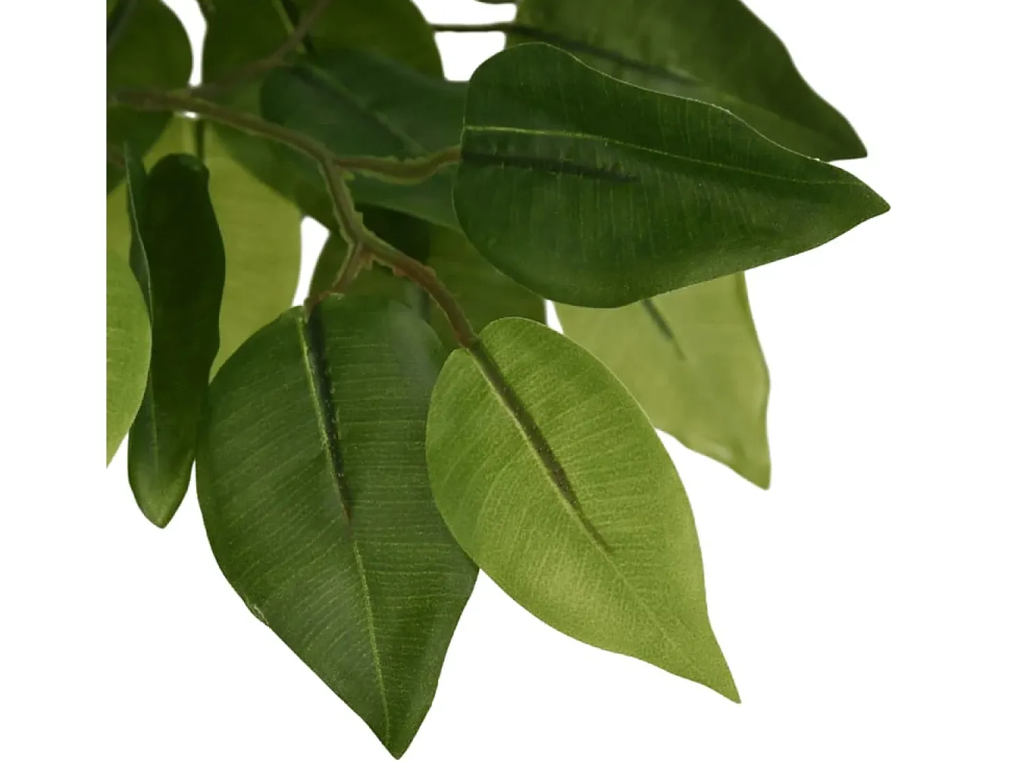 Árbol ficus artificial con 756 hojas verde 150 cm ES454448