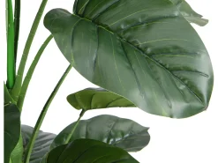 Árbol, planta, arbusto artificial hoja de taro - Alt. 160 x Ancho 60 cm- Verde - BAJA