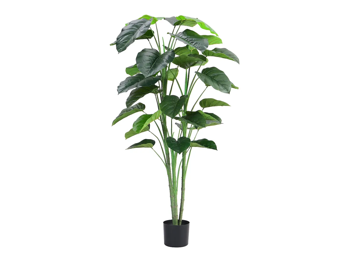 Árbol, planta, arbusto artificial hoja de taro - Alt. 160 x Ancho 60 cm- Verde - BAJA