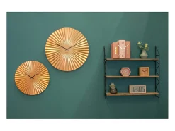 Reloj de diseño metálico Sensu Doré