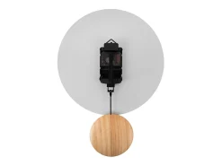Reloj de pared Arlo péndulo - Blanco - Ø30cm