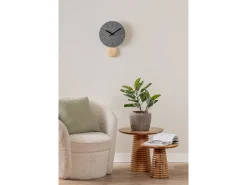 Reloj de pared de péndulo Arlo - Gris oscuro