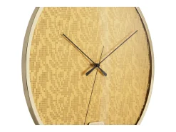 Reloj de pared Disco - Dorado - Ø40cm