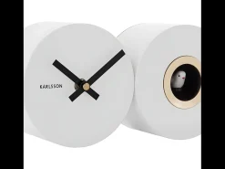 Reloj de pared Duo Cuckoo - Blanco