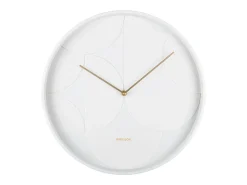 Reloj de pared Echelon Circular - Blanco - Ø40cm
