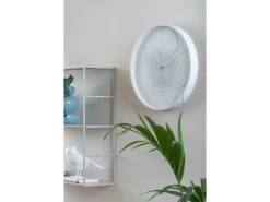 Reloj de pared Echelon Circular - Blanco - Ø40cm