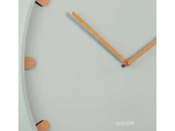 Reloj de pared Grace - Gris jade - Ø40cm