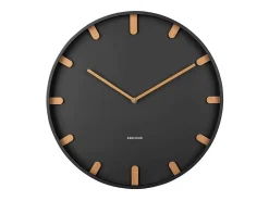 Reloj de pared Grace - Negro - Ø40cm