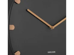 Reloj de pared Grace - Negro - Ø40cm