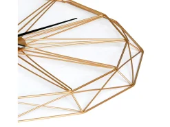 Reloj de Pared Moderno Dorado Ø80cm Thinia Home