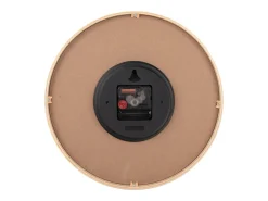 Reloj de pared Osado Dome - Madera negra - Ø30cm