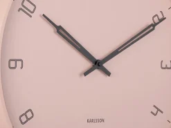 Reloj de pared Stark - Rosa suave - Ø40cm