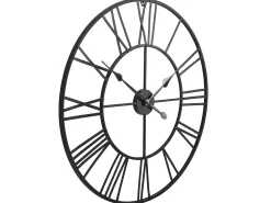 Reloj de pared vintage movimiento cuarzo metal 80 cm XXL ES400434