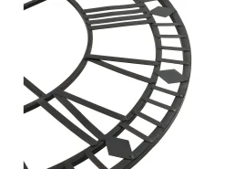 Reloj de pared vintage movimiento cuarzo metal 60 cm XXL ES885500