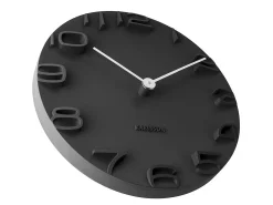 Reloj moderno con agujas cromadas On the Edge