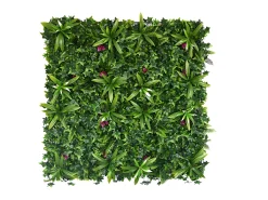 Revestimiento mural de vegetal sintético IKAZ - Pack de 1m² - Verde