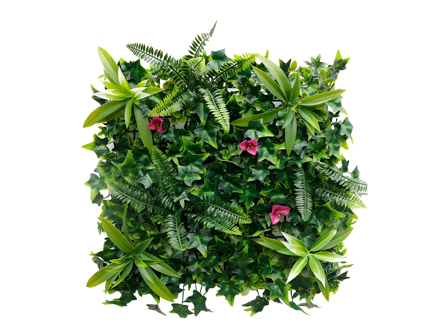 Revestimiento mural de vegetal sintético IKAZ - Pack de 1m² - Verde