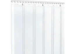 Riel de cortina acero inoxidable plateado 1 m ES325386